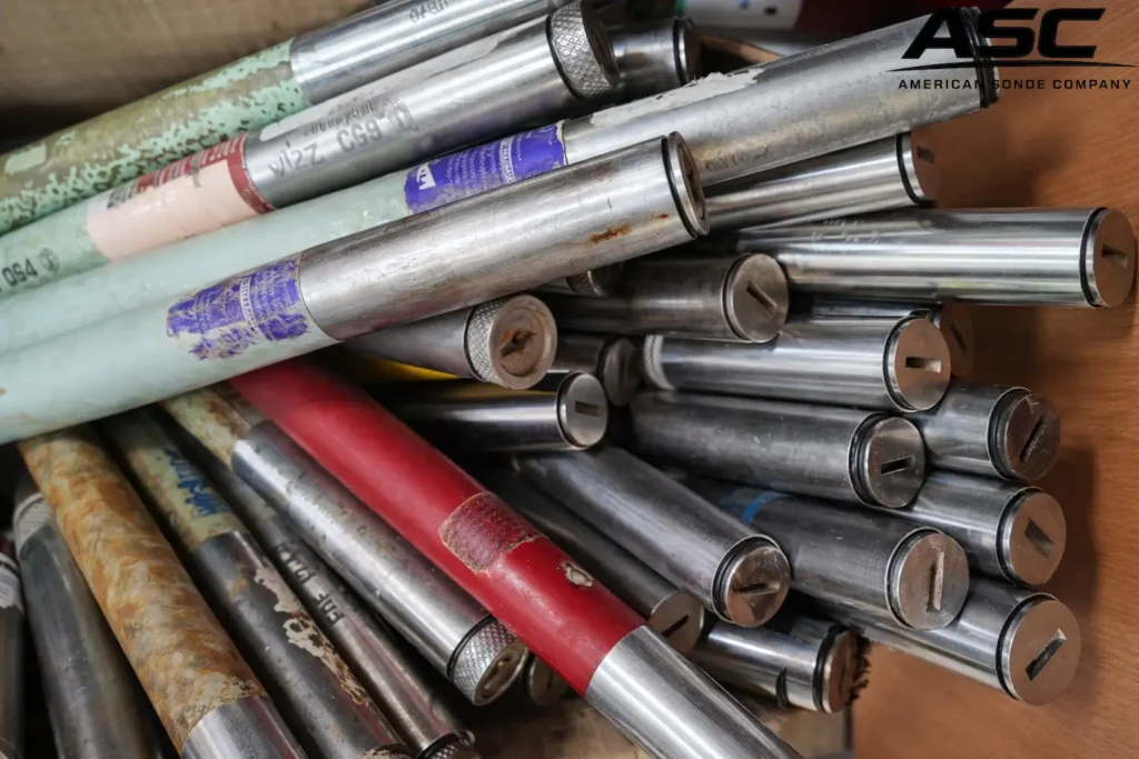 Broken Transmitters laying in pile. Common Transmitter Failure